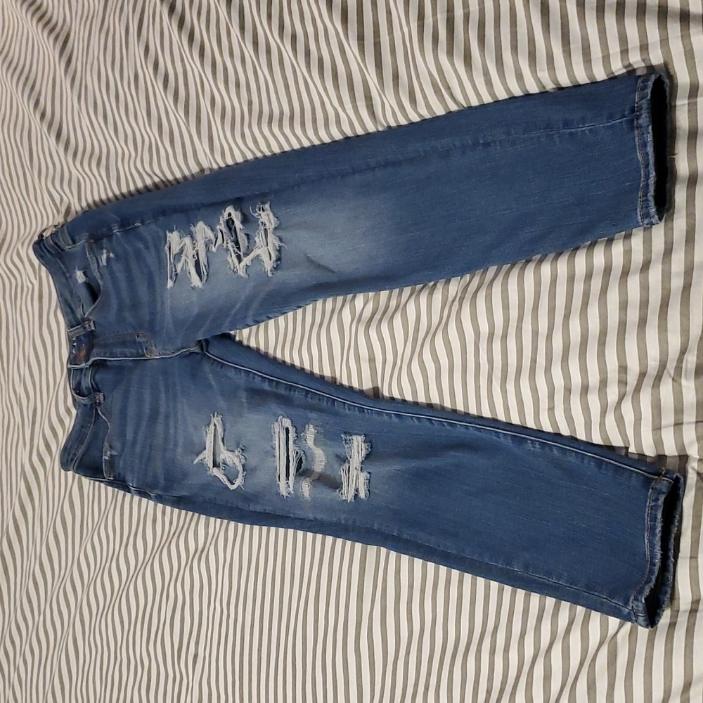 American Eagle Jeans, Super Hi Rise Jegging Crop, Size 6